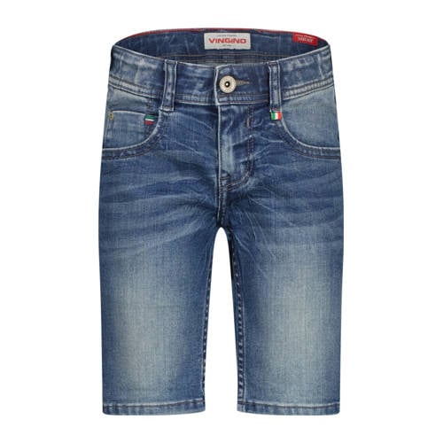 Vingino regular denim short medium blue denim afbeelding