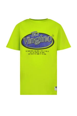 T-shirt limegroen