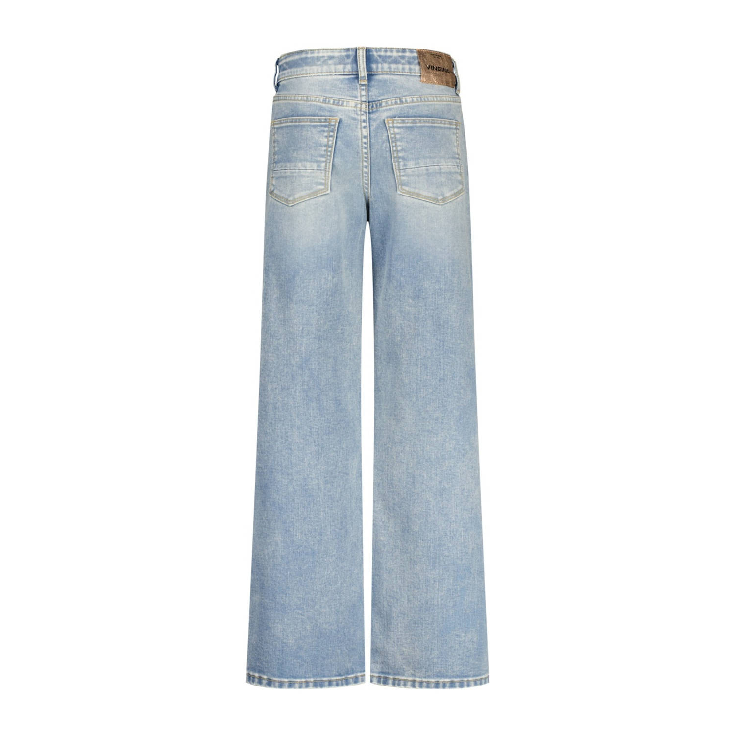 Vingino wide leg jeans medium blue denim