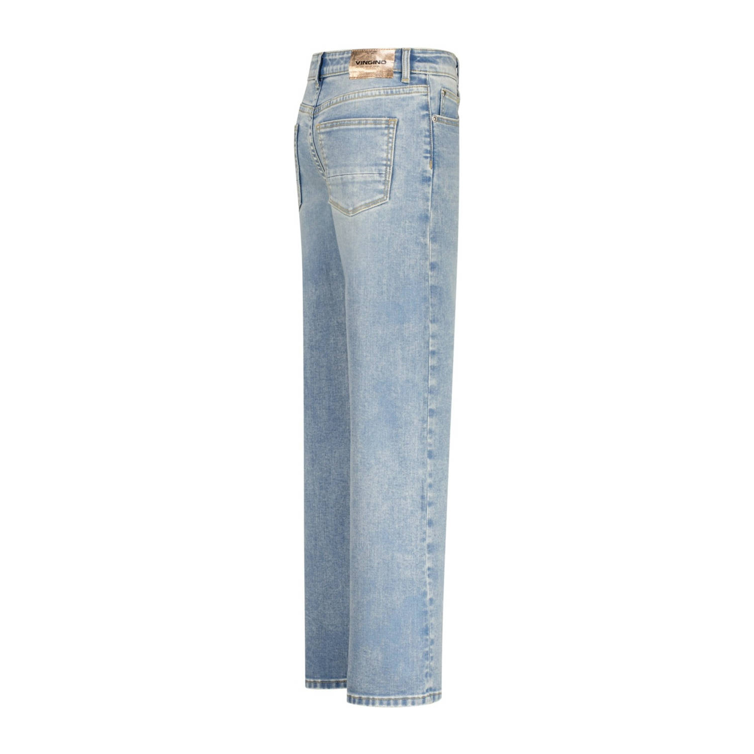 Vingino wide leg jeans medium blue denim
