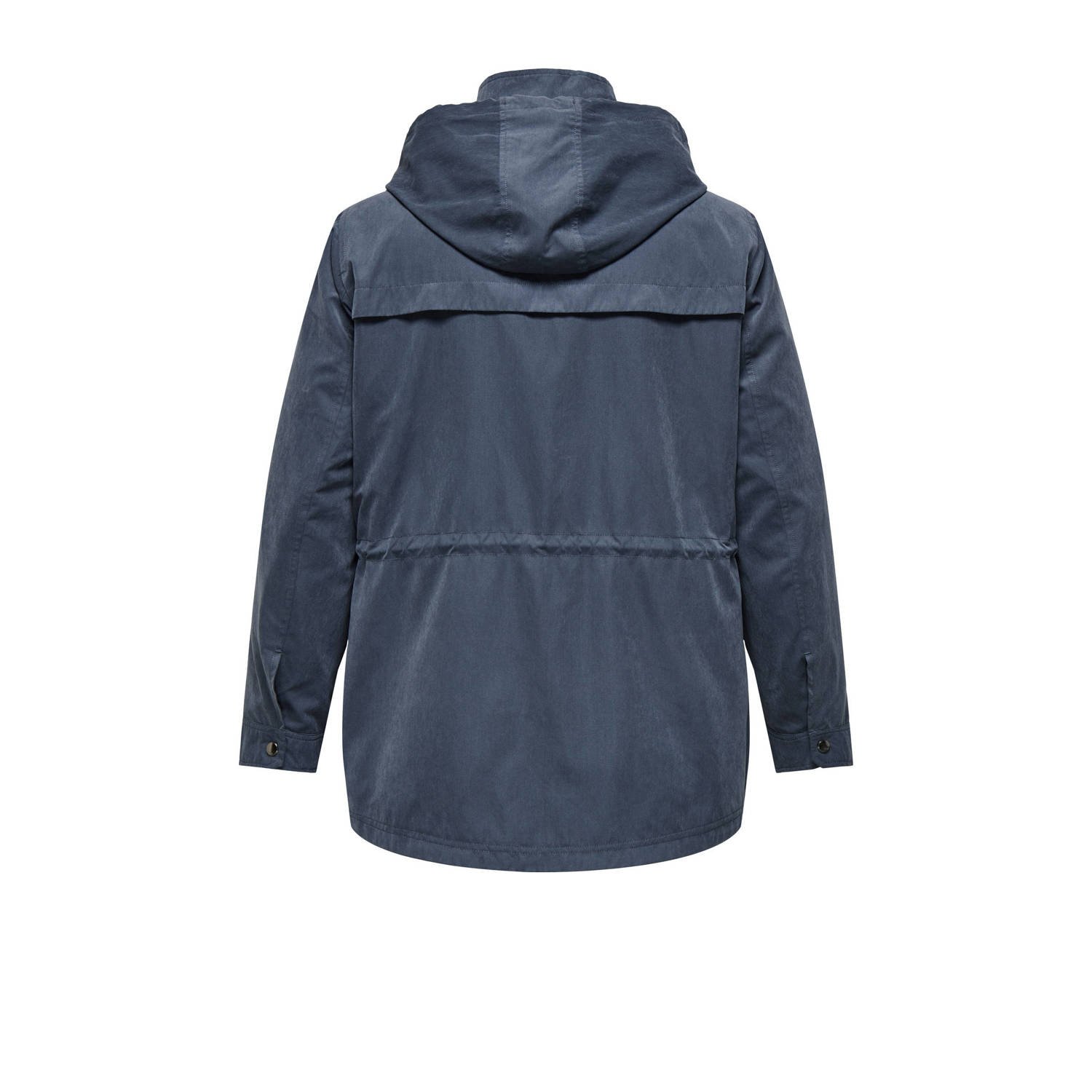ONLY CARMAKOMA outdoor jas donkerblauw