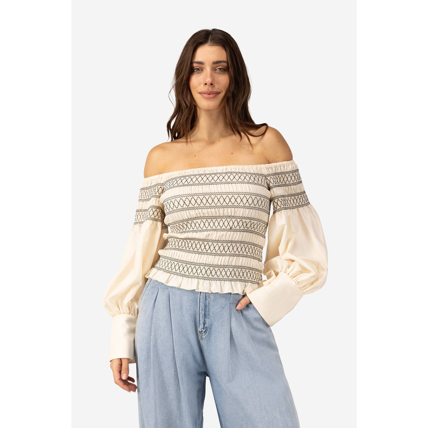 IBANA blousetop crème