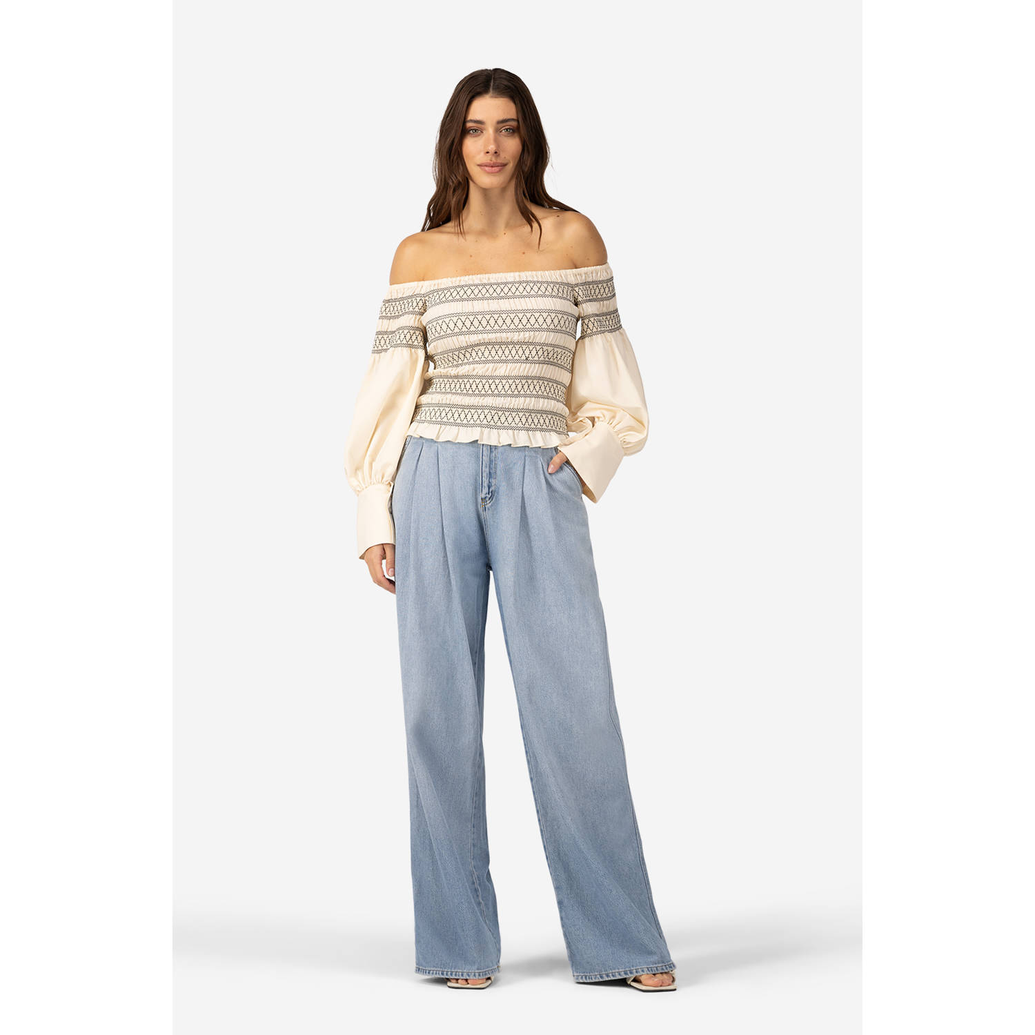 IBANA blousetop crème