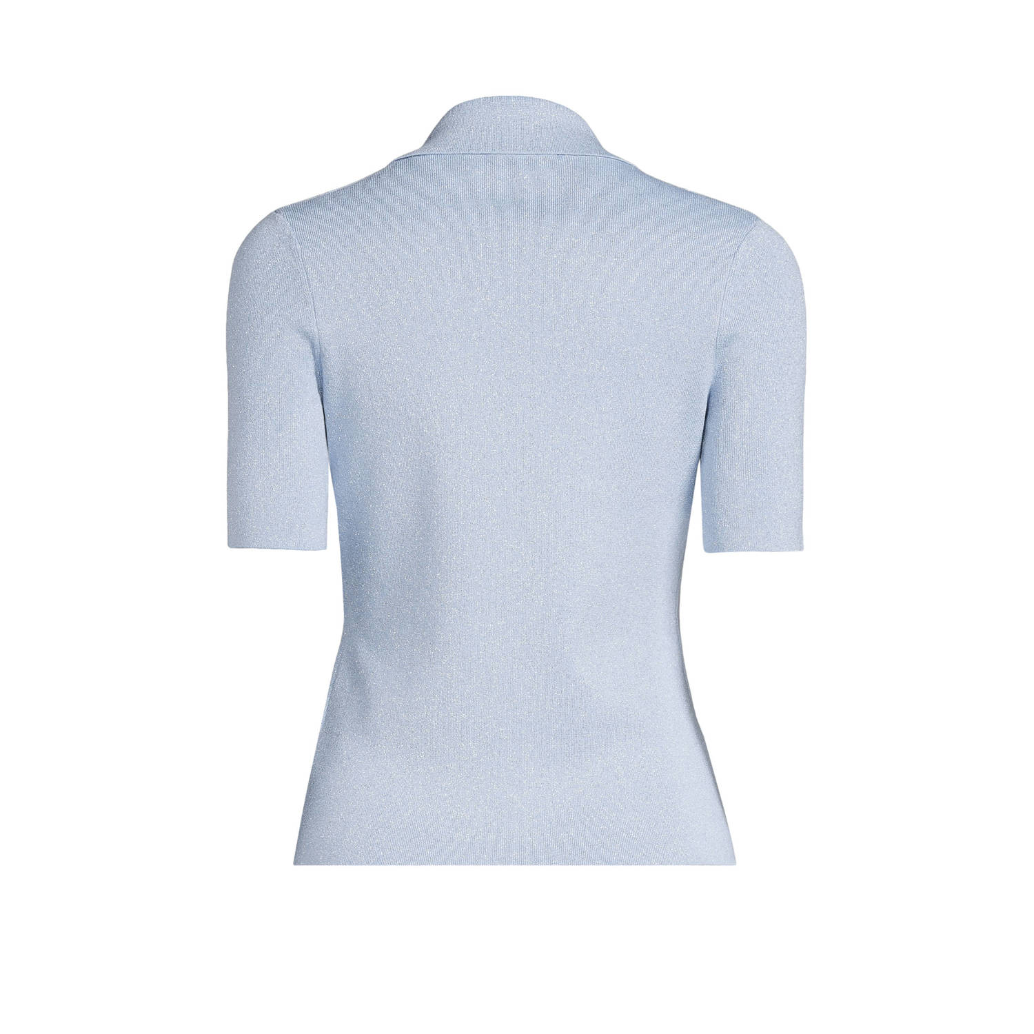 IBANA top lichtblauw met lurex
