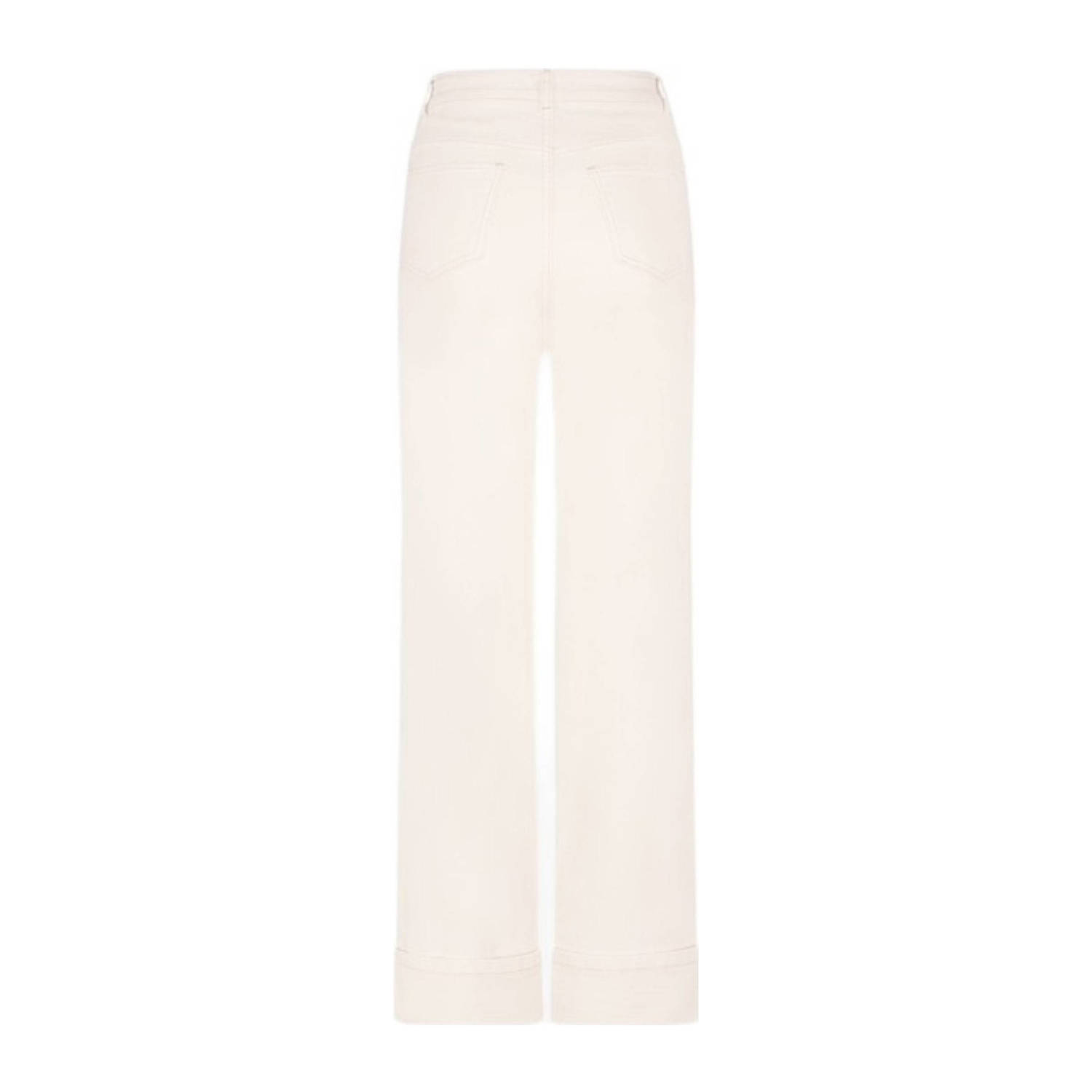 IBANA high waist wide leg jeans ecru