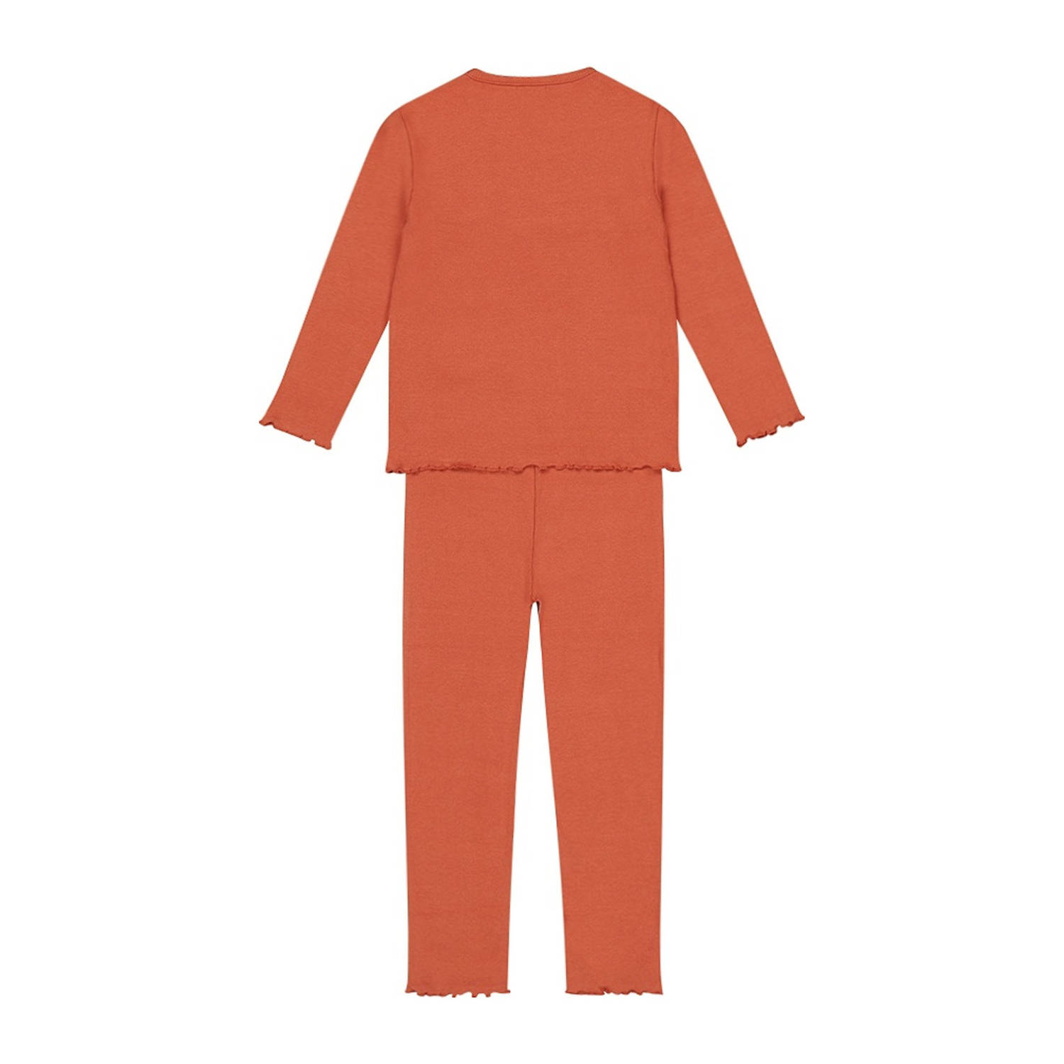 Dirkje pyjamaset koraaloranje