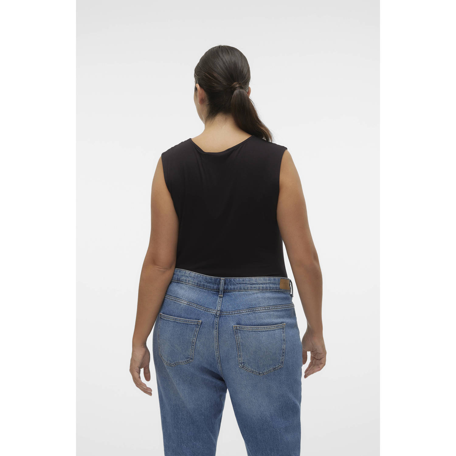 VERO MODA CURVE top zwart