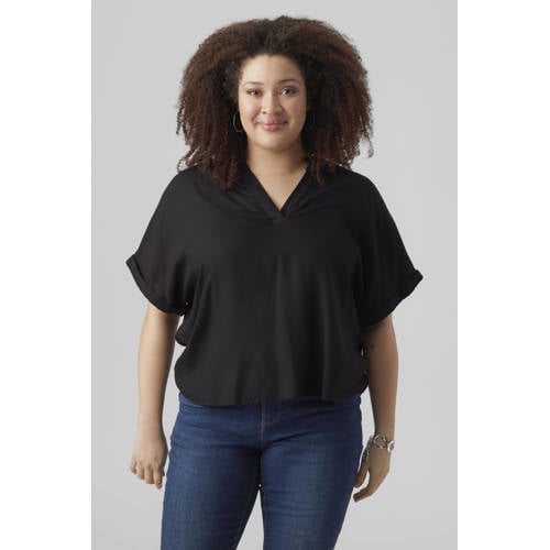 VERO MODA CURVE blouse zwart afbeelding