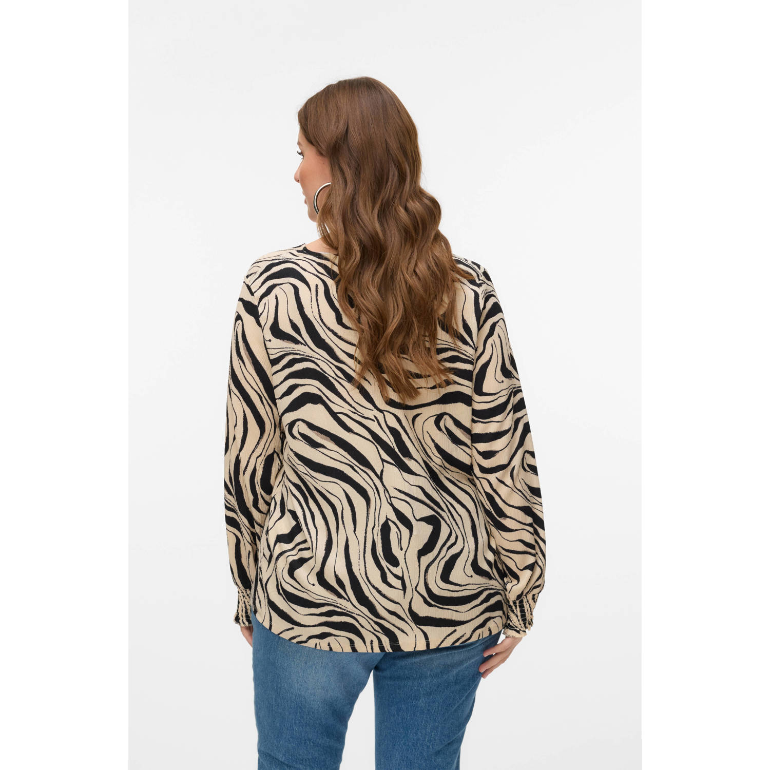 VERO MODA CURVE blousetop ecru