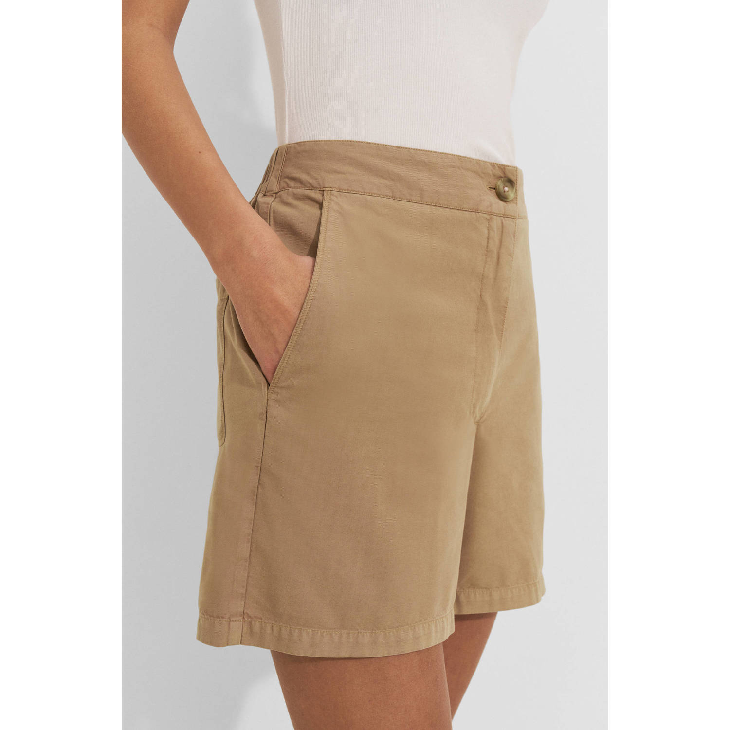 Ruby korte broek beige
