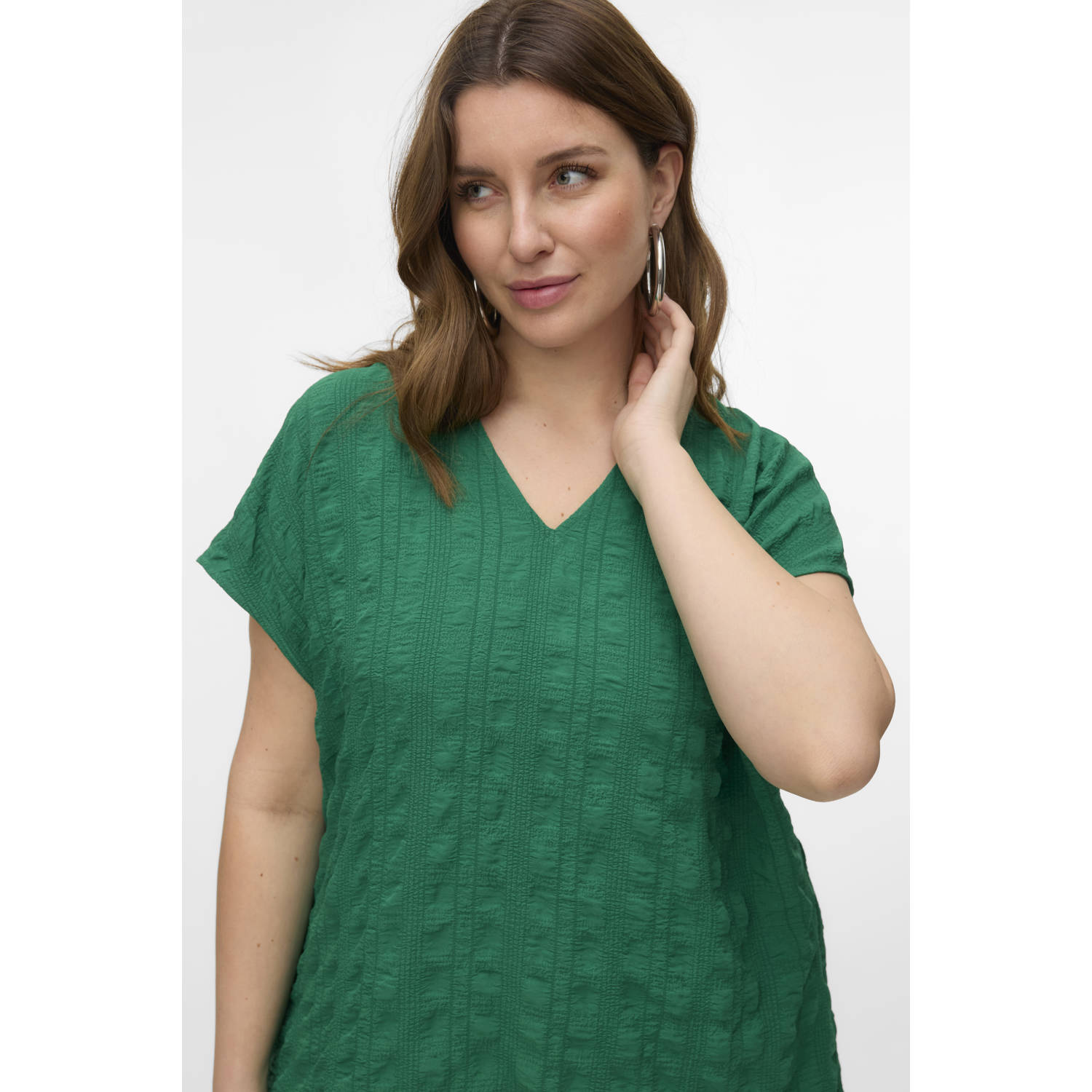 VERO MODA CURVE top groen