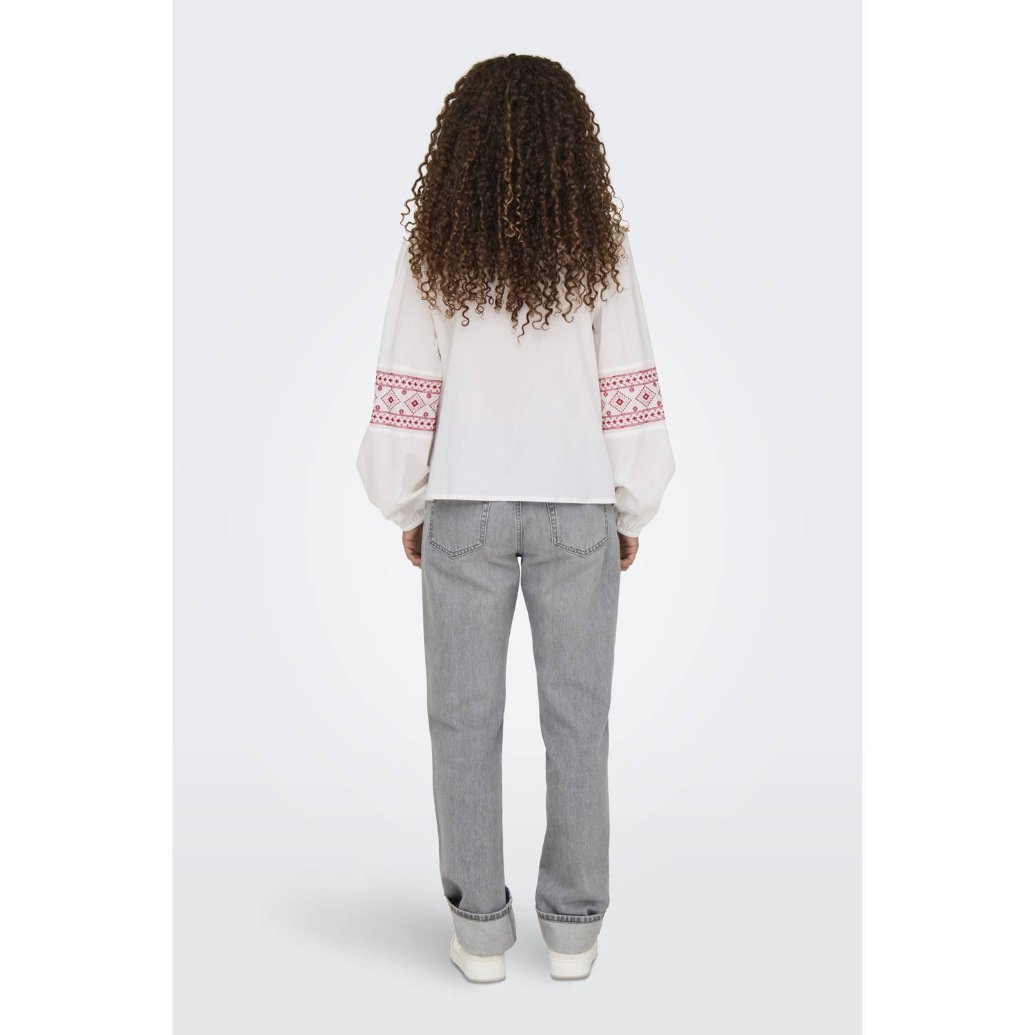 JDY blousetop lichtroze