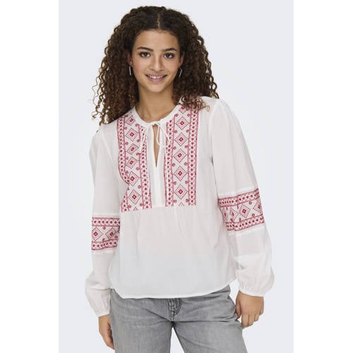 JDY blousetop lichtroze afbeelding