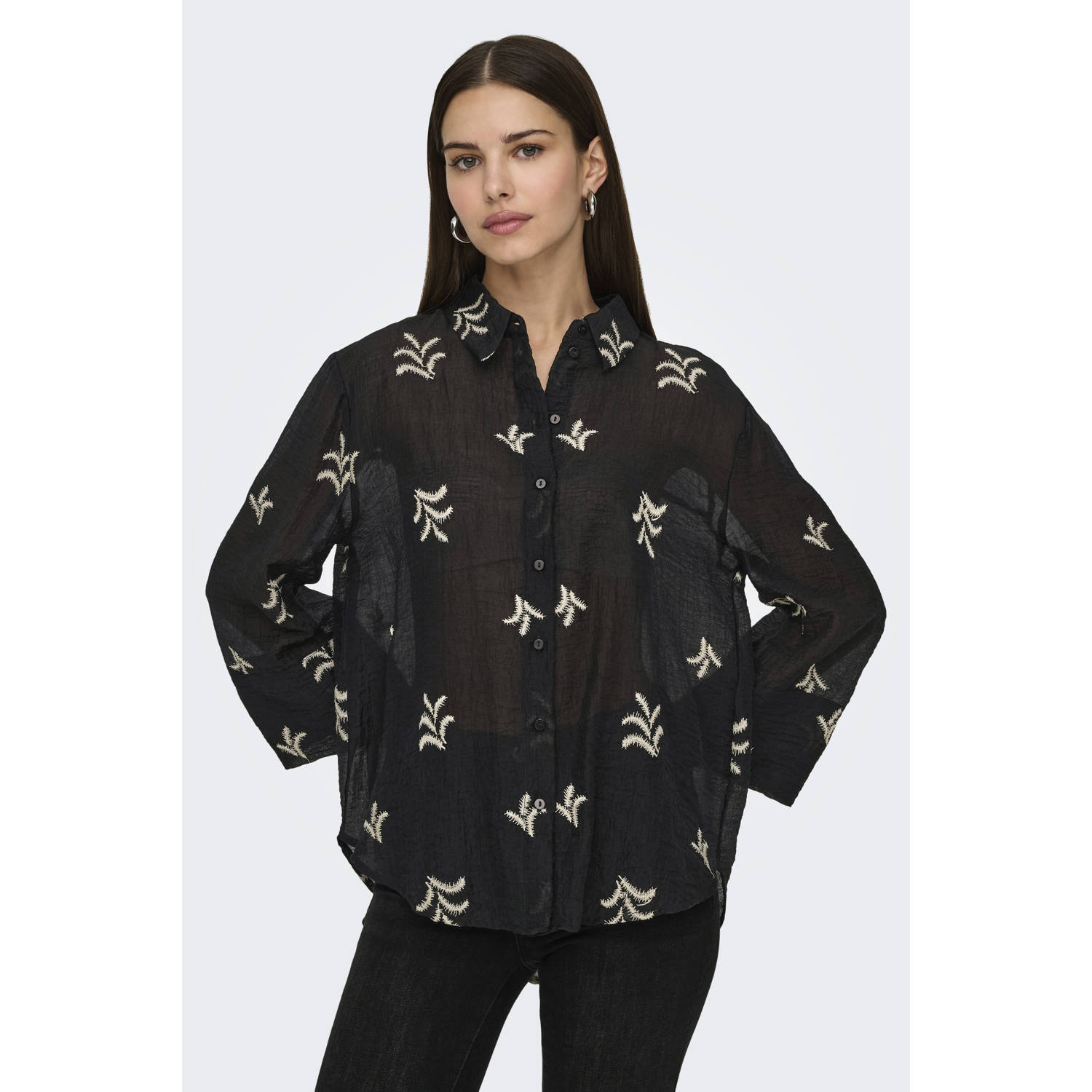 JDY blouse zwart