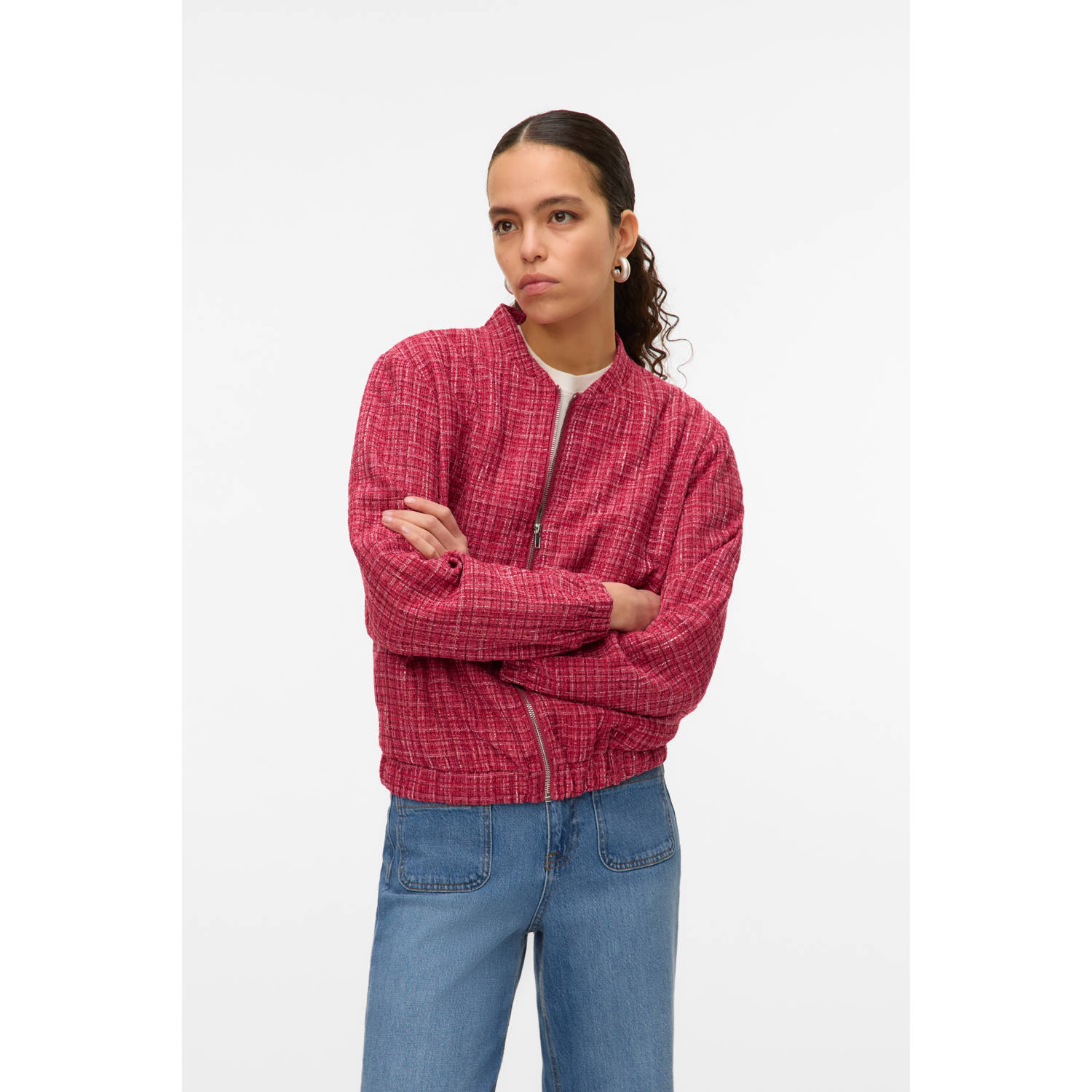 VERO MODA bomberjack rood
