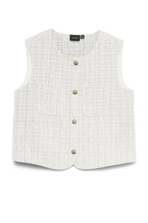 gilet ecru