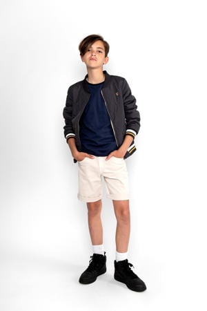 denim short ecru