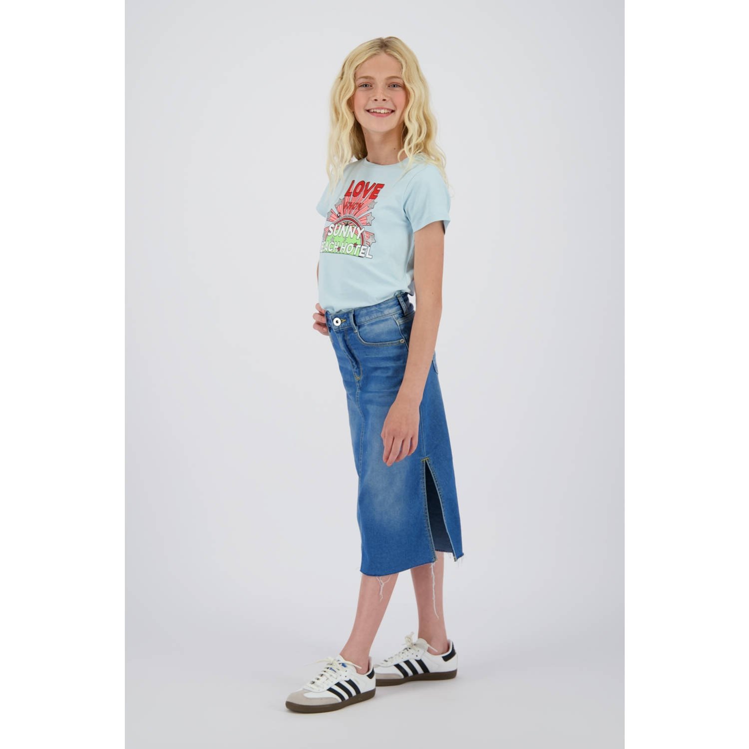 Vingino T-shirt lichtblauw