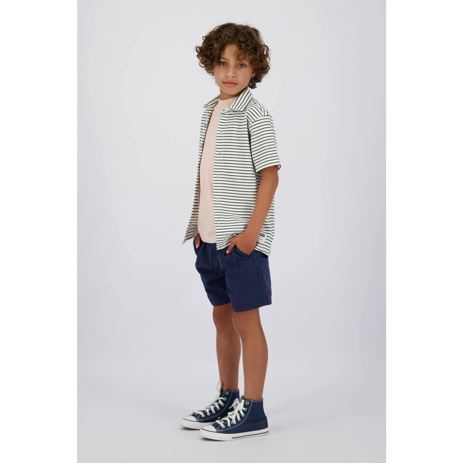 Vingino regular casual short donkerblauw