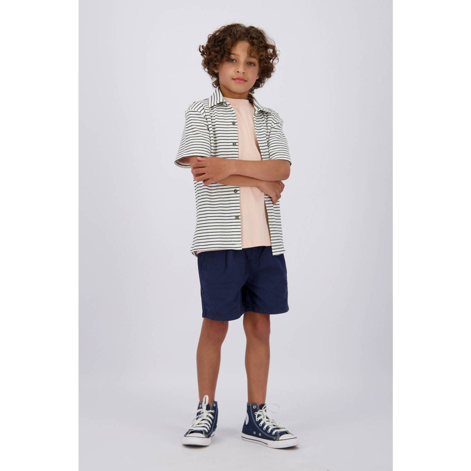 VINGINO Jongens Polo's & T-shirts Luuk Wit