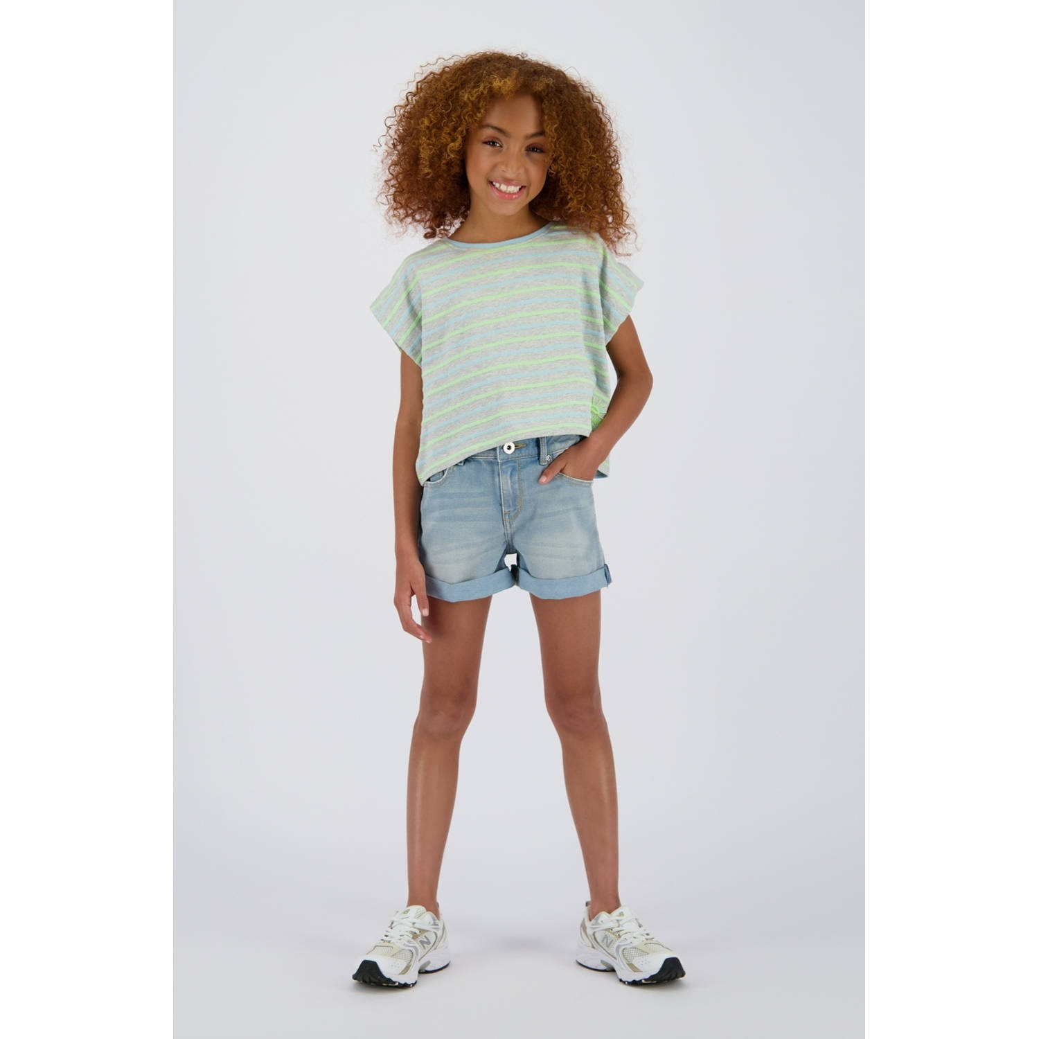 Vingino T-shirt grijs melange