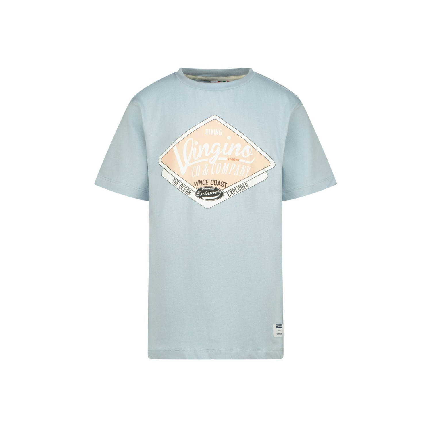 Vingino T-shirt lichtblauw
