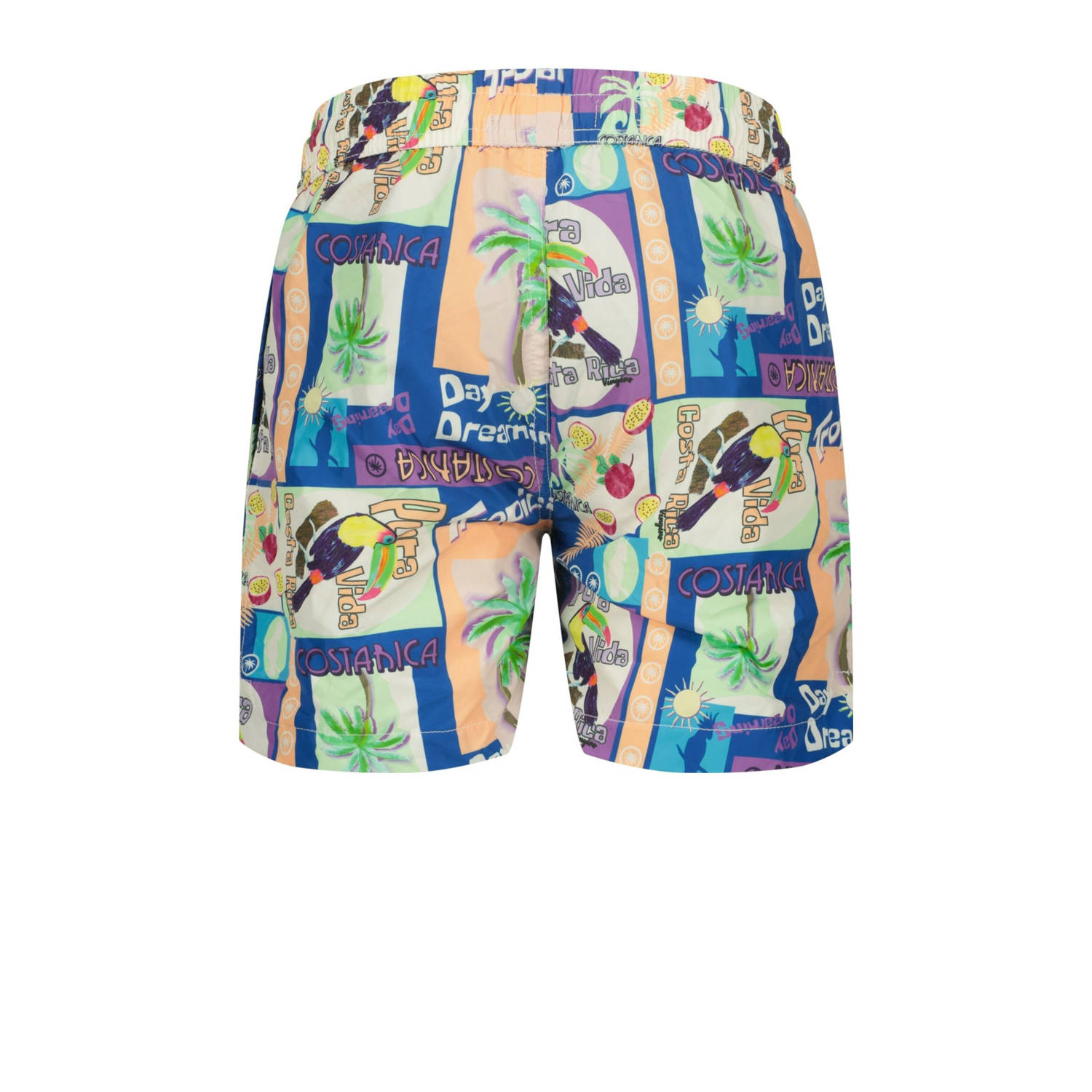Vingino zwemshort blauw multicolor