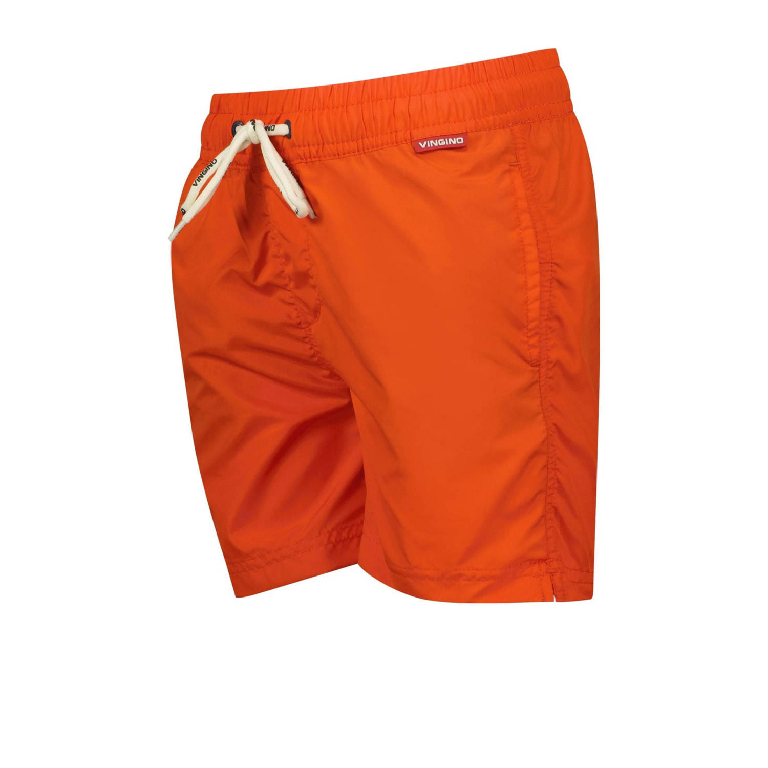 Vingino zwemshort oranjerood
