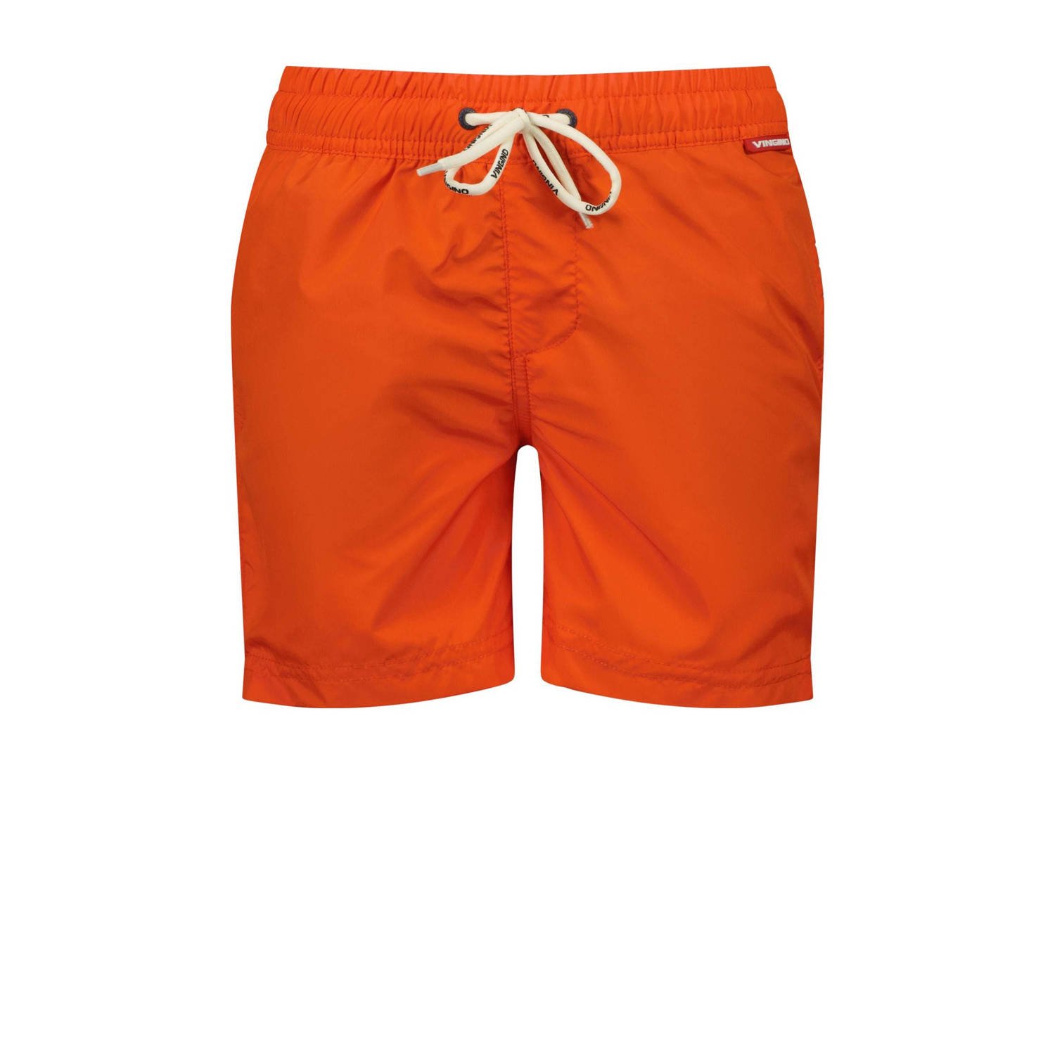 Vingino zwemshort oranjerood