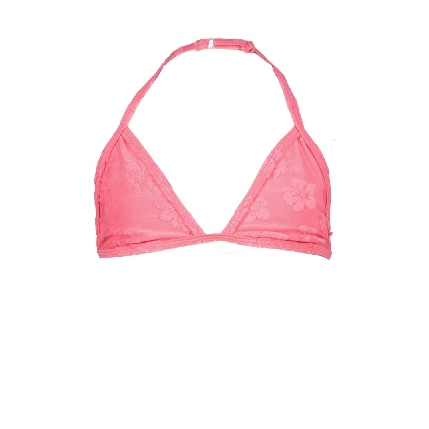 Vingino halterbikini Zemie met bloemdessin roze