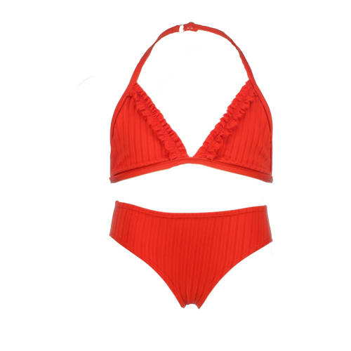 Vingino halterbikini Zolira rood afbeelding
