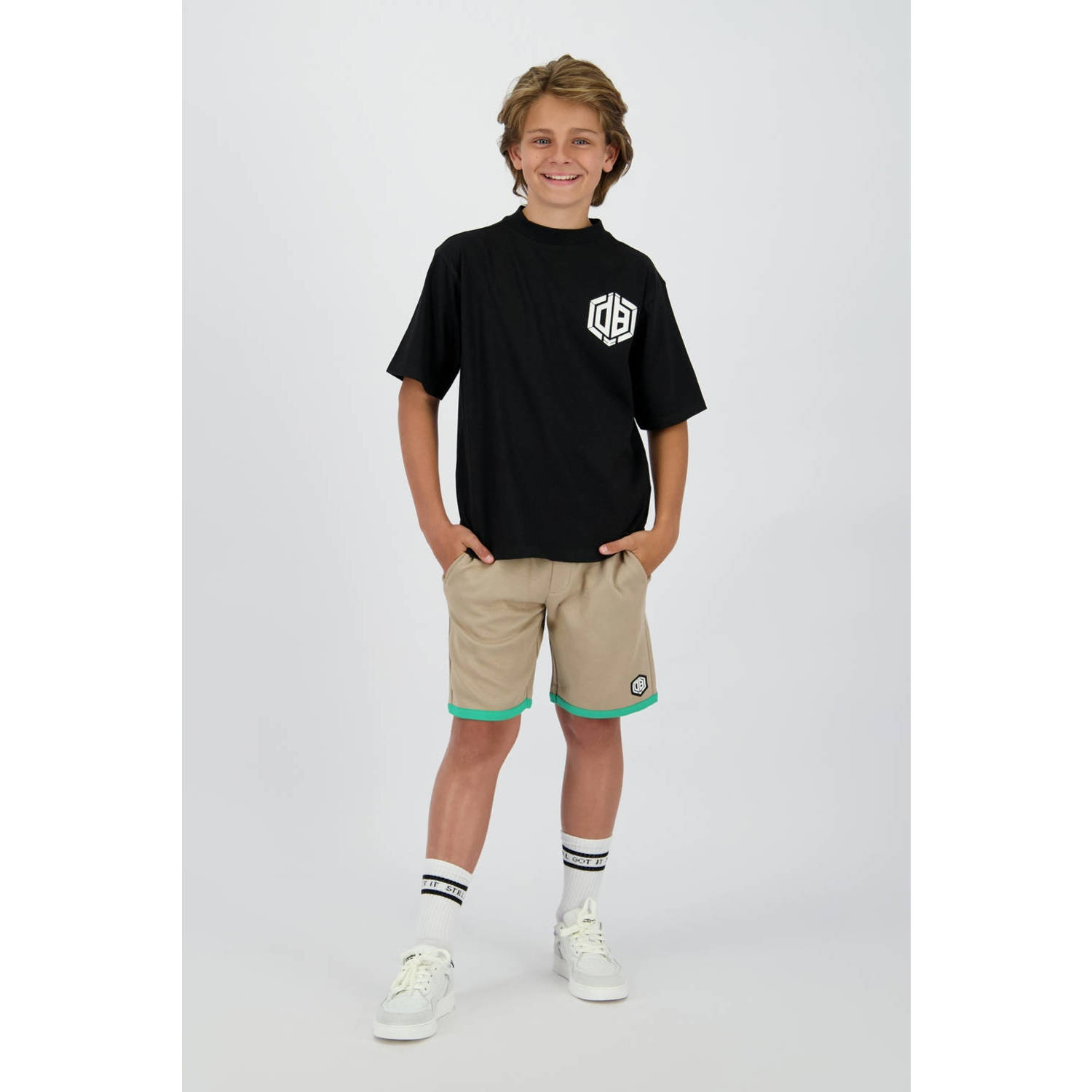 Vingino x Daley T-shirt zwart