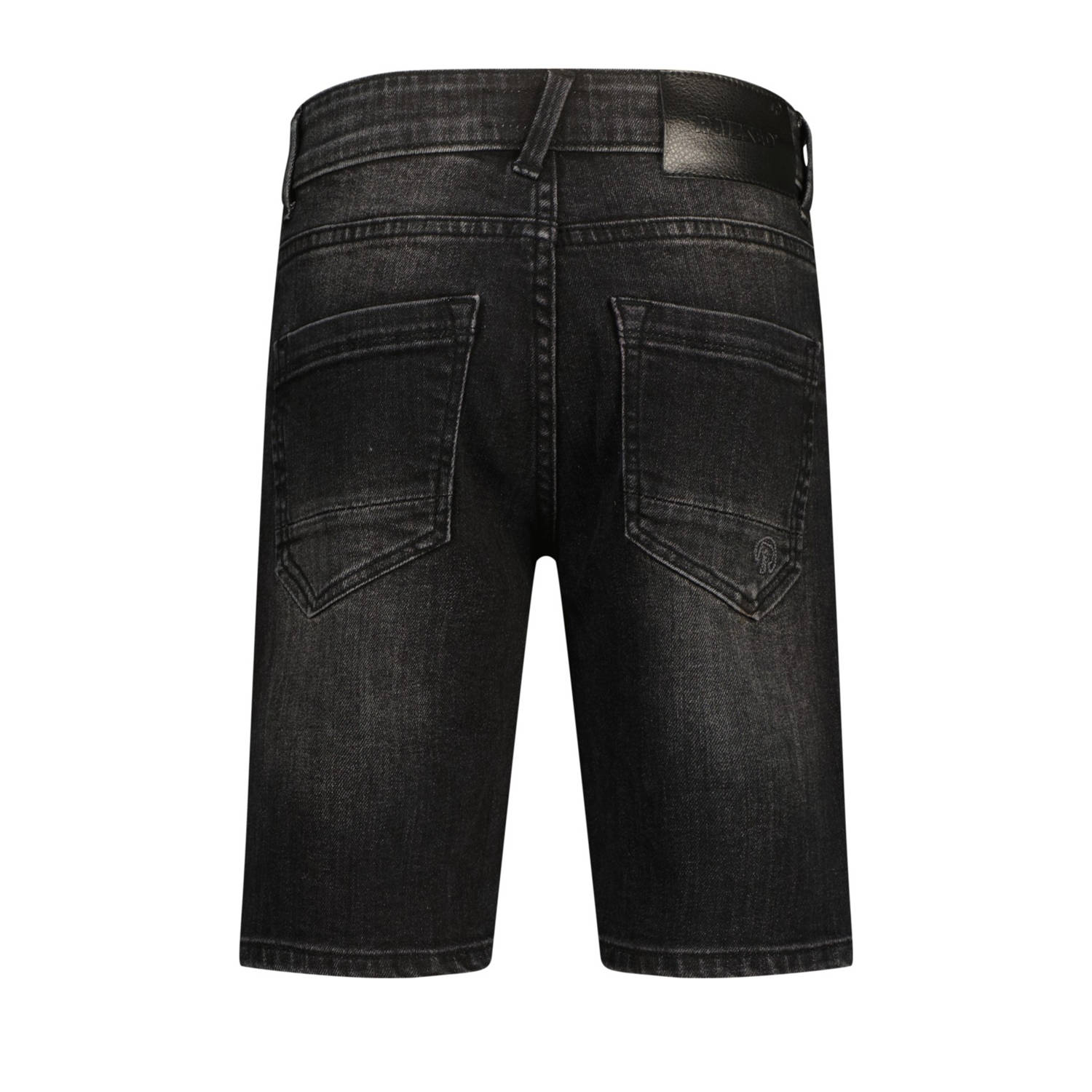 Raizzed regular denim short black denim