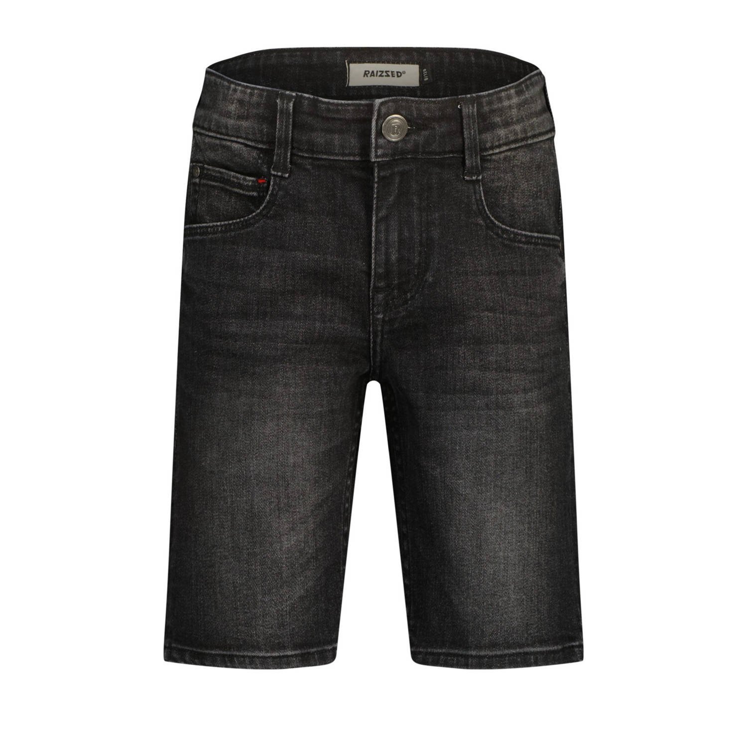 Raizzed regular denim short black denim