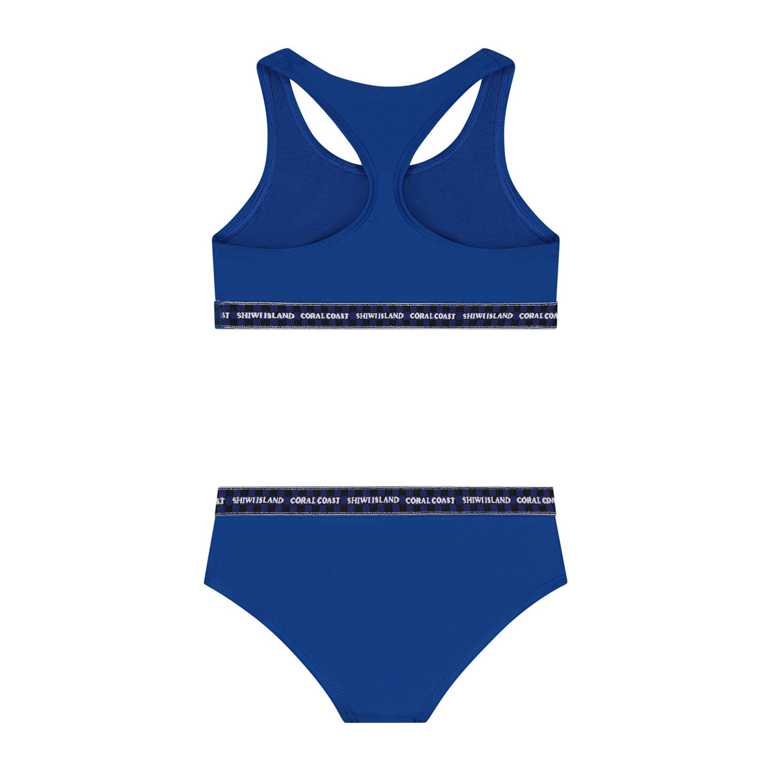 Shiwi crop bikini Charlie blauw