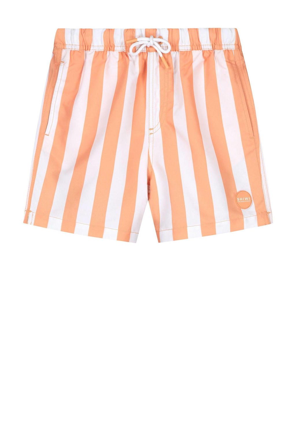 Shiwi zwemshort Milo oranje/wit