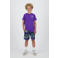 Raizzed sweatshort paars