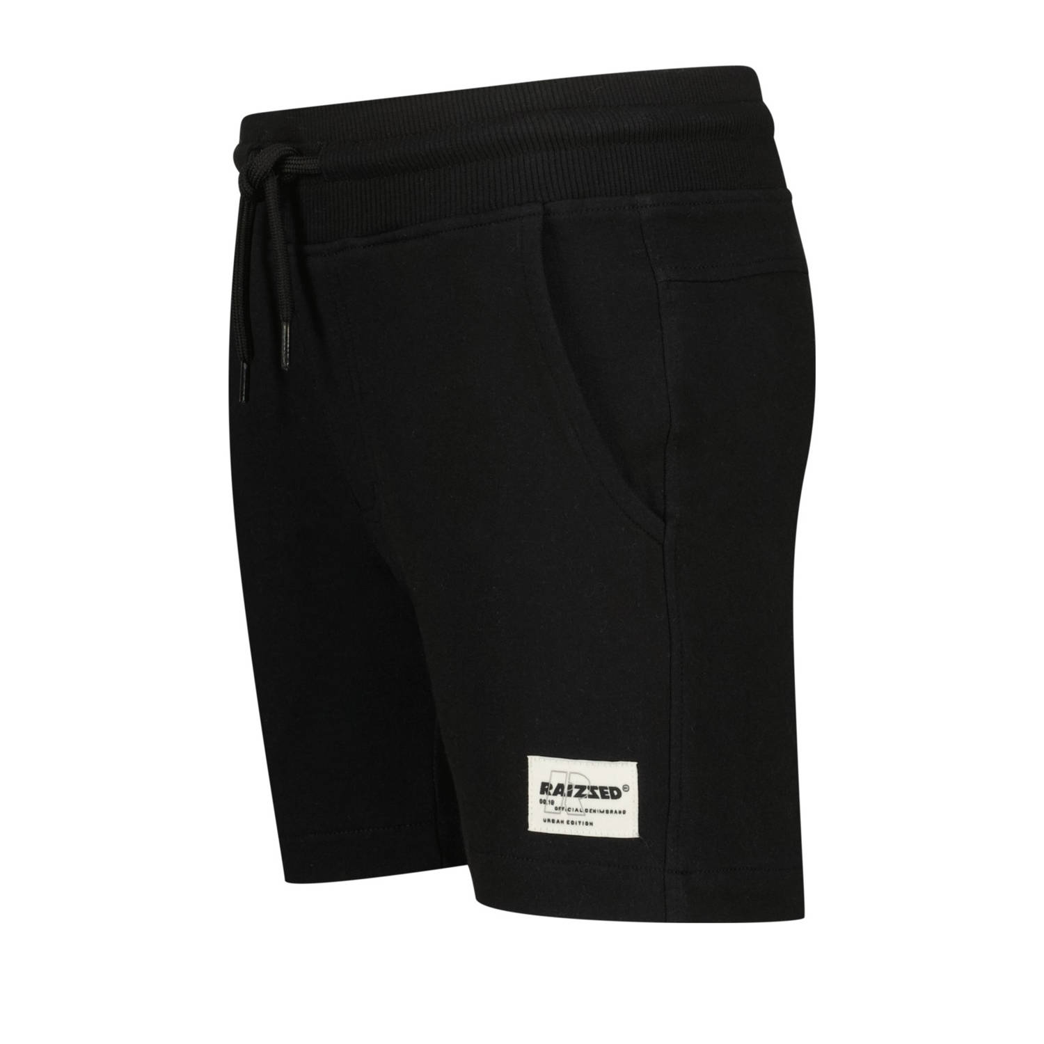 Raizzed sweatshort zwart