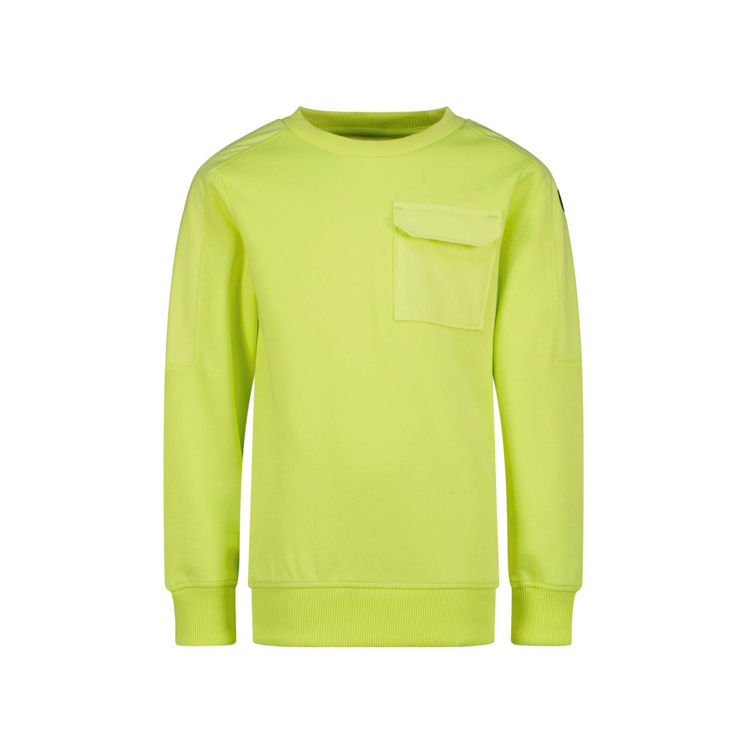 Raizzed sweater limegroen
