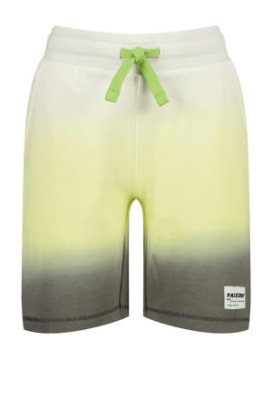 relaxed sweatshort limegroen