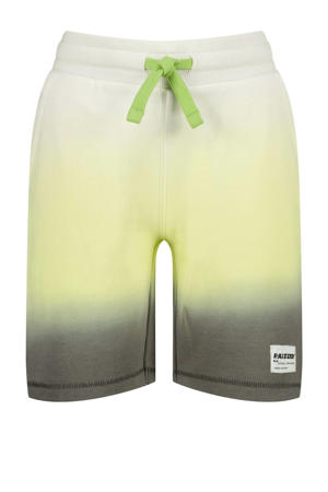 relaxed sweatshort limegroen