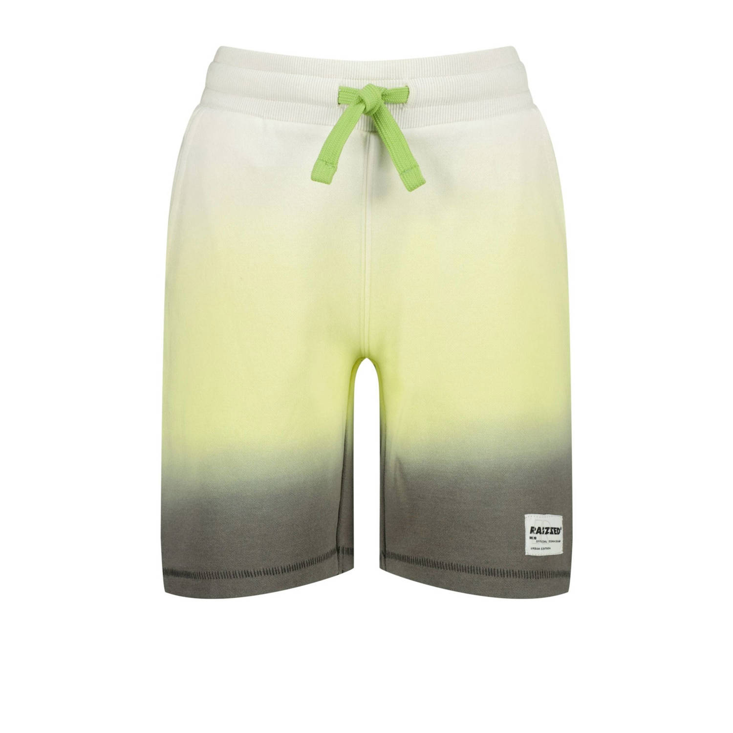 Raizzed relaxed sweatshort limegroen
