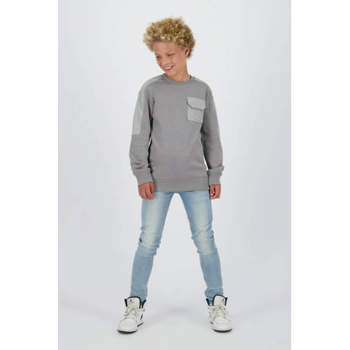 Raizzed sweater grijs afbeelding