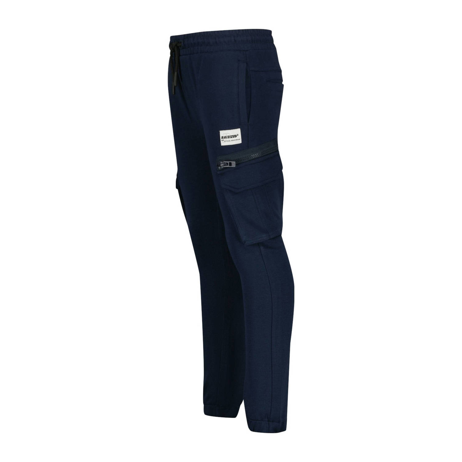 Raizzed relaxed cargo broek donkerblauw