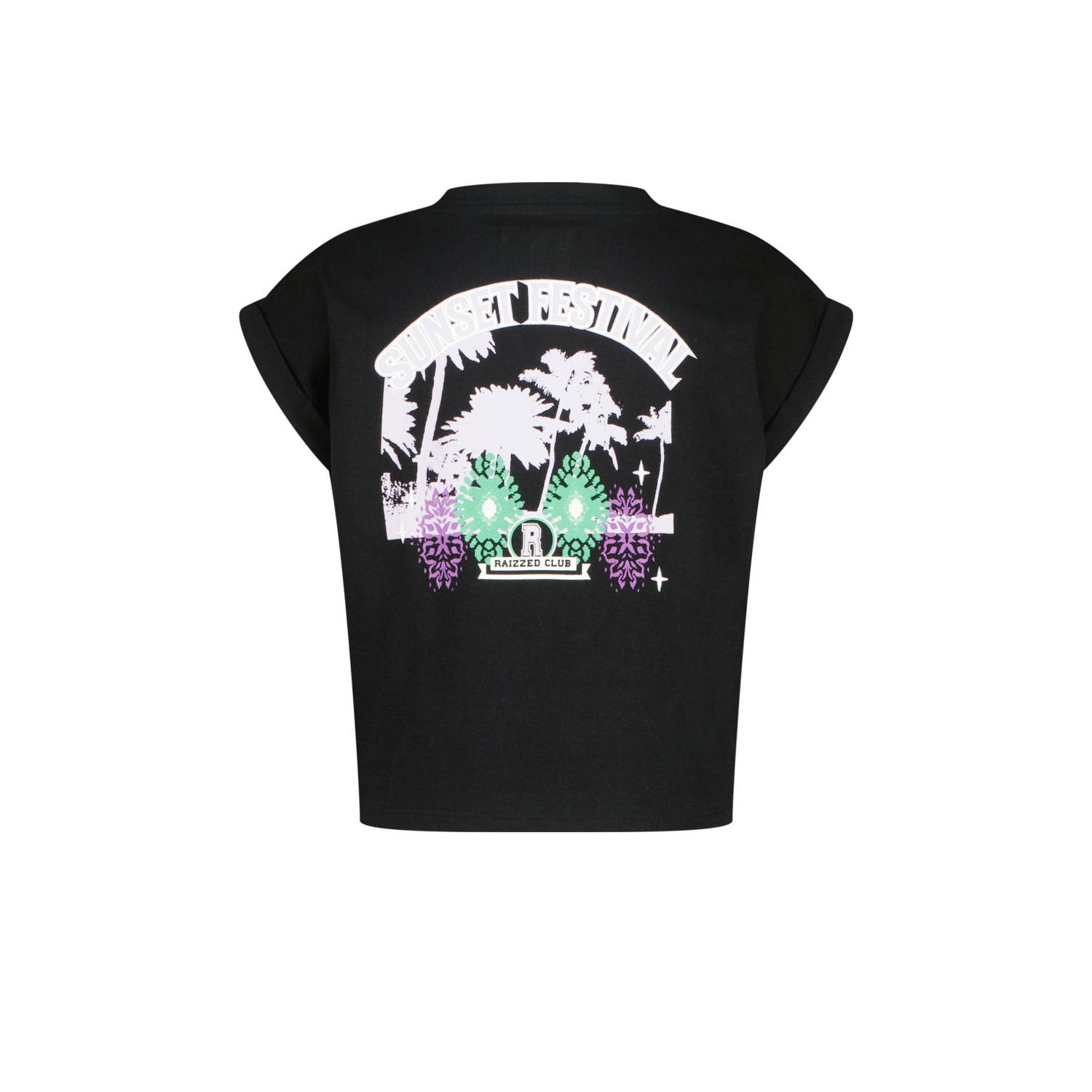 Raizzed T-shirt zwart