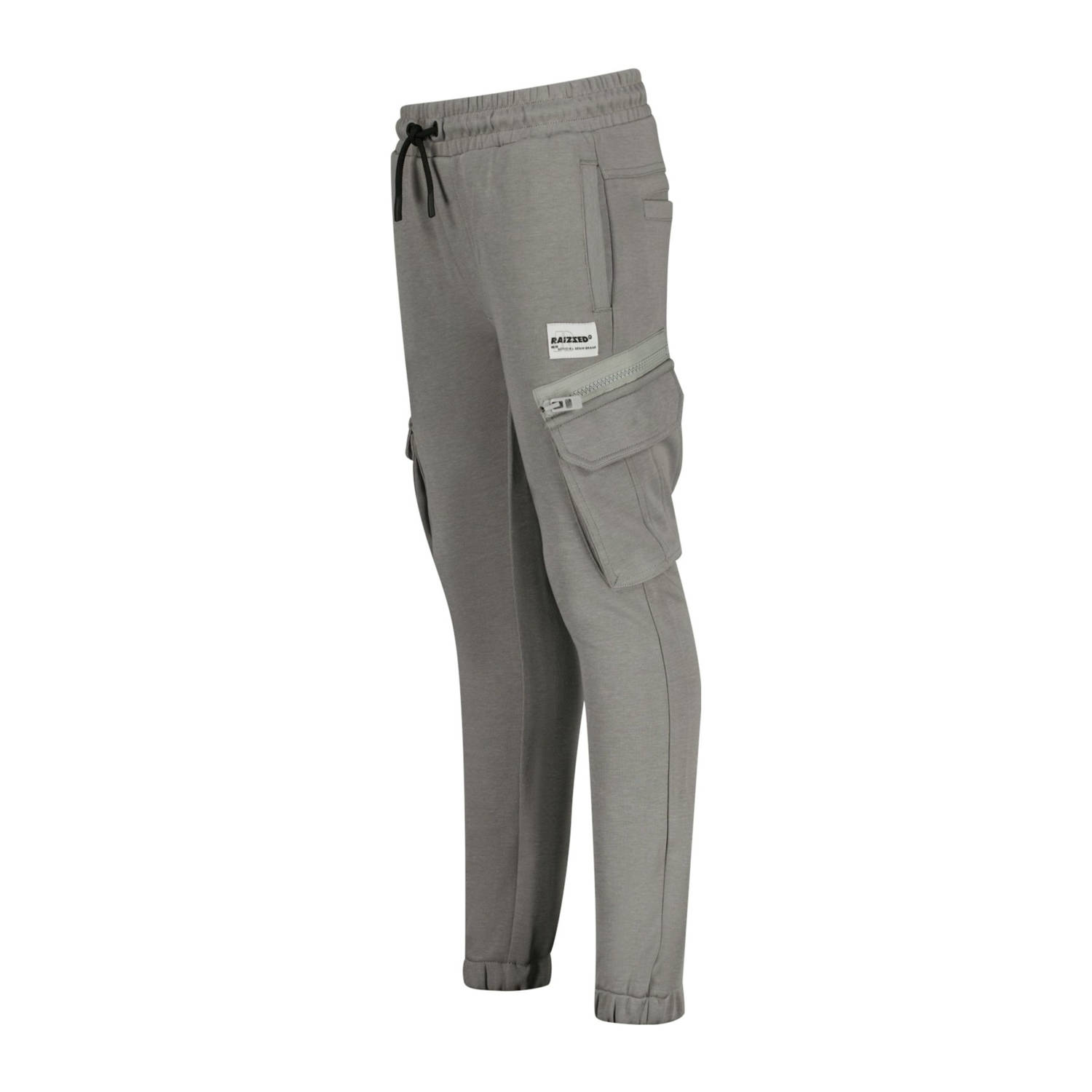 Raizzed relaxed cargo broek grijs