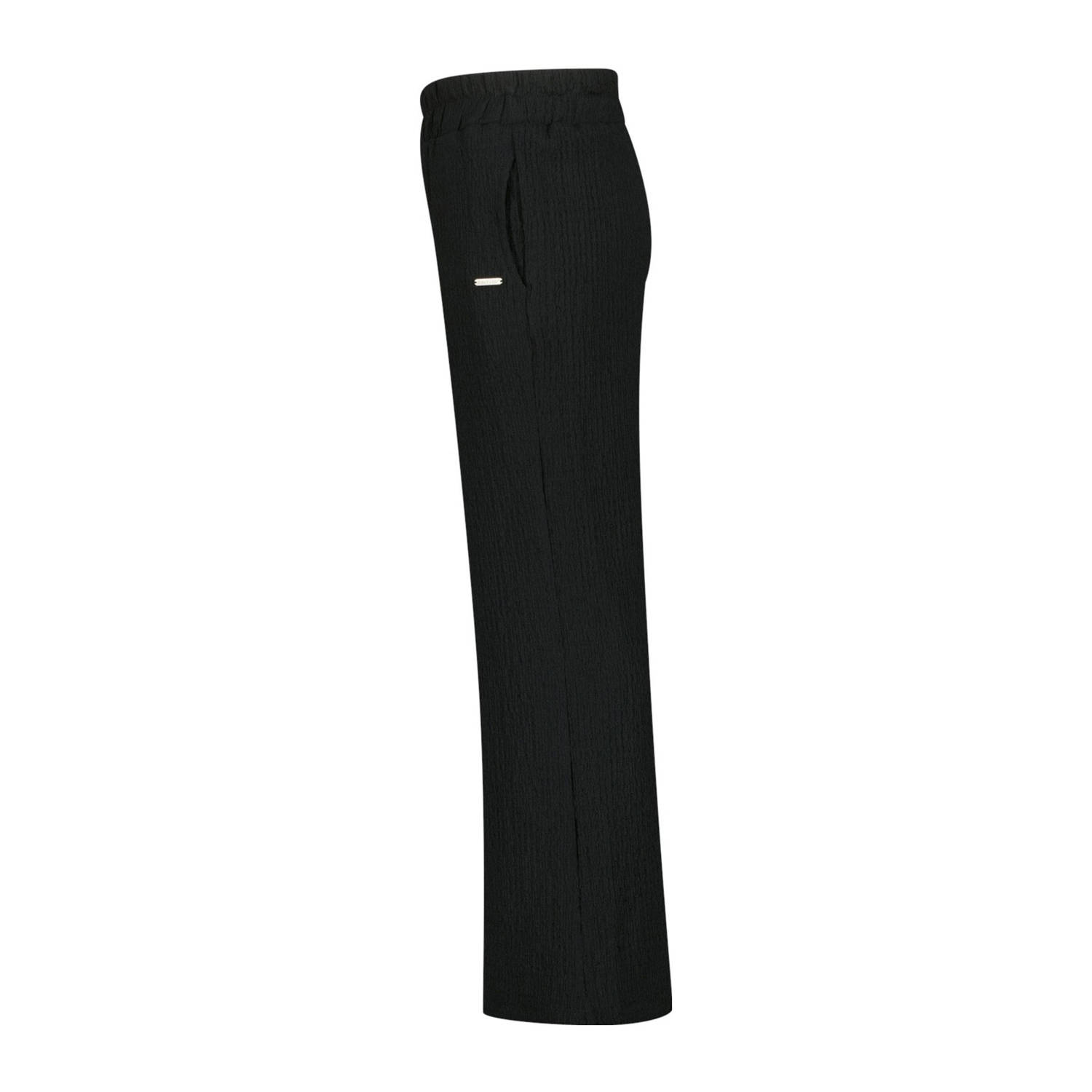 Raizzed loose casual broek zwart