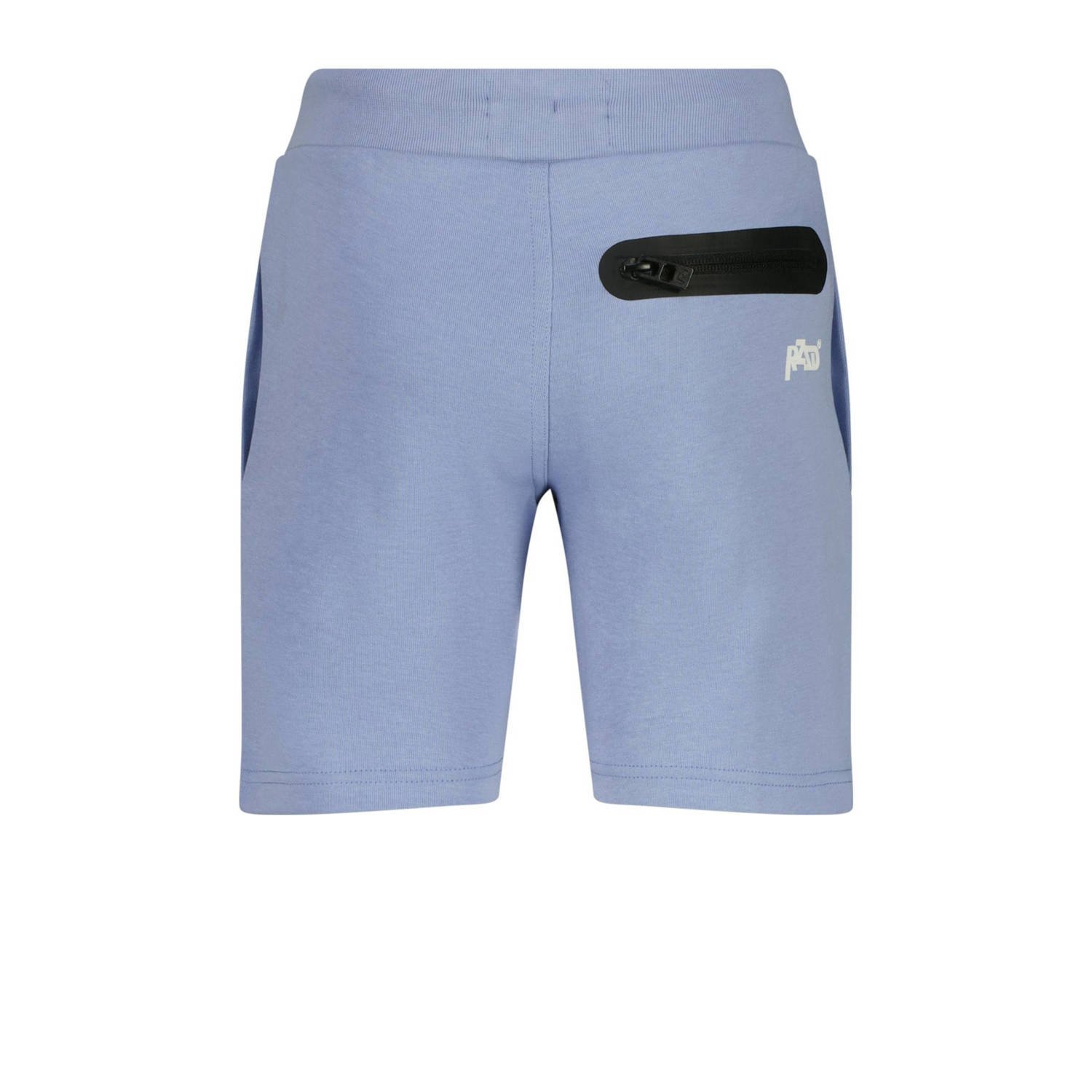 Raizzed relaxed sweatshort lichtblauw