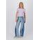 Raizzed off shoulder top lila