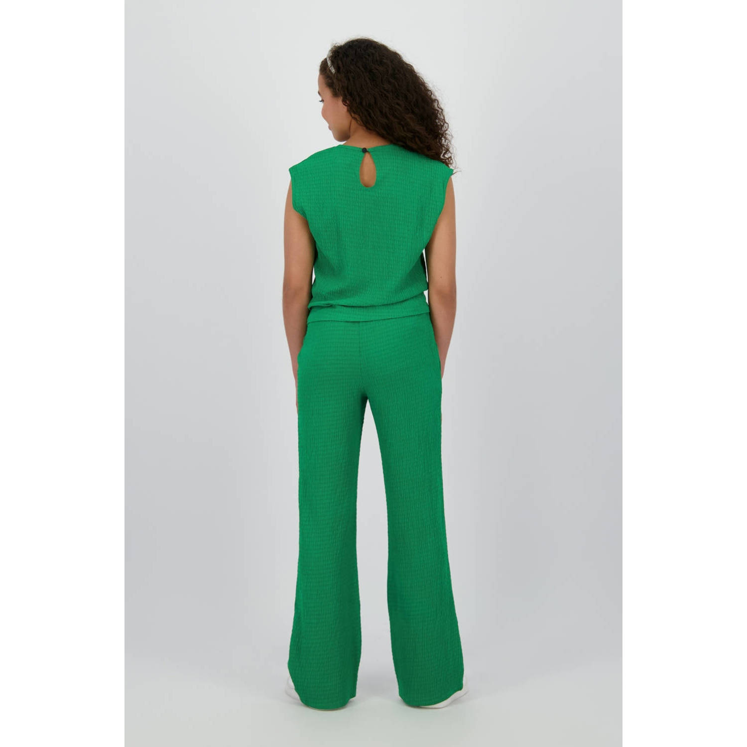 Raizzed loose casual broek groen